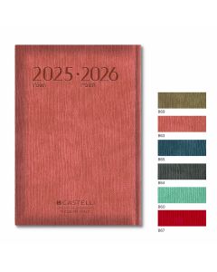 קסטלי יומן שבועי A4 בייסיק 2025/26