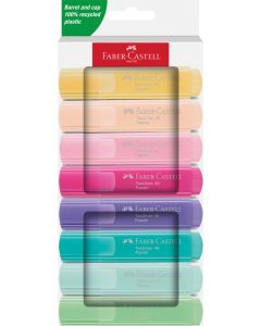Faber Castell סט 8 מרקרים צבעי פסטל