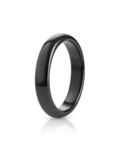 טבעת תשלום omega  שחורה מידה 10