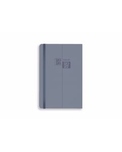 יומן פרימיום כחול 2026-27 PU A5