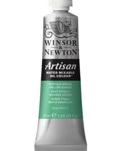 Winsor & Newton צבע שמן - Artisan סריה 1 37 מ"ל שם גוון: Phthalo Green Yellow מס' גוון: W0521