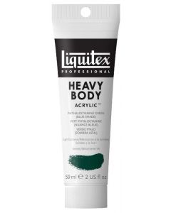 Liquitex צבע אקריליק - Heavy body סריה S?rie 1  59 מ"ל שם גוון: T PHTH GRN BS מס' גוון: X0317