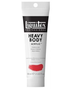 Liquitex צבע אקריליק - Heavy body סריה S?rie 4 59 מ"ל שם גוון: Pyrole Red מס גוון: X0321