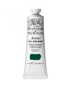 Winsor & Newton צבע שמן ארטיסט 37 מ"ל Oxide of chromium מספר גוון:W0459 סריה 4
