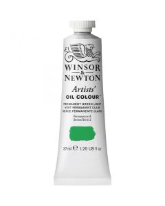 Winsor & Newton צבע שמן ארטיסט 37 מ"ל Permanent Green Light מספר גוון:W0483 סריה 2