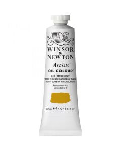Winsor & Newton צבע שמן ארטיסט 37 מ"ל Raw Umber Light מספר גוון:W0557 סריה 1