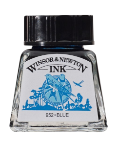 Winsor & Newton דיו - סריה 1 14 מ"ל שם גוון: Blue מס גוון: W0032