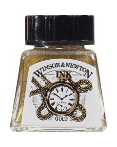 Winsor & Newton דיו לציור 14 מ"ל גוון: Gold