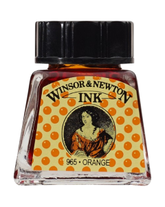 Winsor & Newton דיו - סריה 1 14 מ"ל שם גוון: Orange מס גוון: W0449