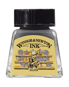Winsor & Newton דיו לציור 14 מ"ל גוון: Silver Row
