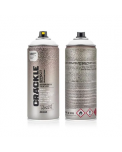 Montana Cans ספריי צבע - 400 מ"ל מס' גוון: EC9010 שם גוון: Crackle Pure White