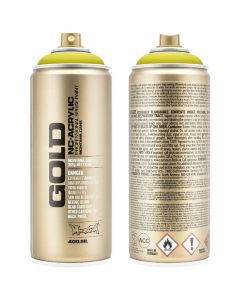 Montana Cans ספריי צבע - Montana Gold 400 מ"ל מס' גוון: 1120 שם גוון: Banana Joe