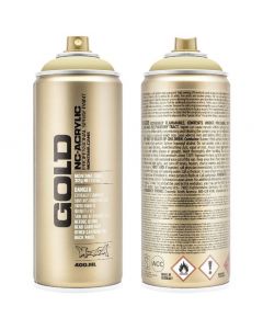 Montana Cans ספריי צבע - Montana Gold 400 מ"ל מס גוון: 8010 שם גוון: Sahara Yellow
