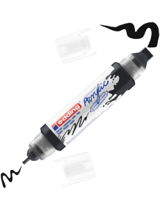 EDDING טוש אקריליק דו צדדי 3D גוון black