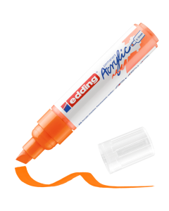 EDDING טוש אקריליק ראש קטום 5-10 מ"מ גוון neon orange