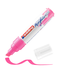 EDDING טוש אקריליק ראש קטום 5-10 מ"מ גוון neon pink