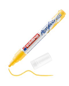 EDDING טוש אקריליק ראש עגול 2-3 מ"מ גוון traffic yellow