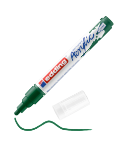 EDDING טוש אקריליק ראש עגול 2-3 מ"מ גוון moss green
