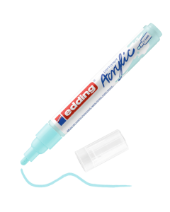 EDDING טוש אקריליק ראש עגול 2-3 מ"מ גוון pastel blue