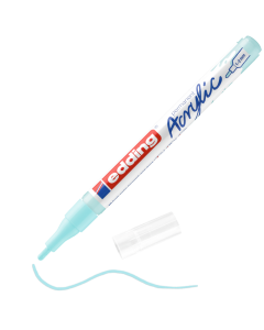 EDDING טוש אקריליק ראש עגול 2-3 מ"מ גוון pastel blue