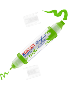 EDDING טוש אקריליק דו צדדי 3D גוון yel.green