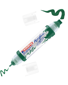 EDDING טוש אקריליק דו צדדי 3D גוון mo. Green