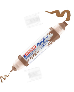 EDDING טוש אקריליק דו צדדי 3D גוון hazel