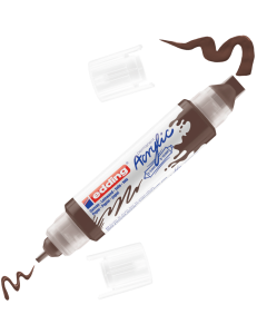 EDDING טוש אקריליק דו צדדי 3D גוון ch. Brown