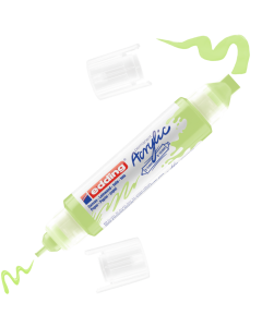 EDDING טוש אקריליק דו צדדי 3D גוון pas.green