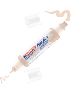 EDDING טוש אקריליק דו צדדי 3D גוון warm bei