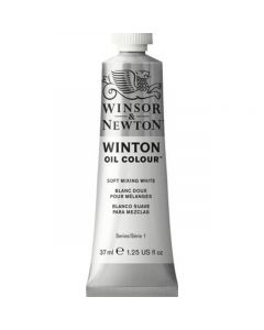 Winsor & Newton צבע שמן ווינטון 37 מ"ל Soft Mix White מספר גוון:W0415