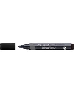 Faber Castell טוש פרמננט ראש עגול שחור Multimark Winner 23
