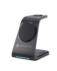 מטען מגסייף MQIW310 15W 3IN1 שחור MIRACASE