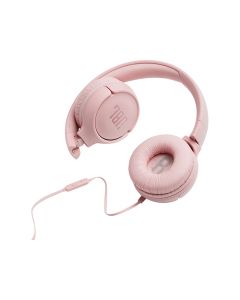 אוזניות ON-EAR +מיק JBL T500 ורוד