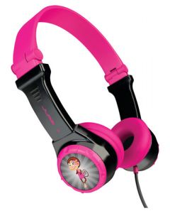 אוזניות ON-EAR + מיק JLAB JBUDDIES Kids ורוד