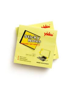 סטיקי פסטל (100)75X75צהוב A03A YIDOO