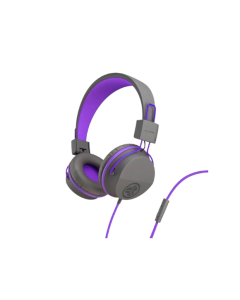 אוזניות ON-EAR + מיק JLAB JBUDDIES STUDIO אפור/סגול