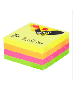 ממו דביק צבעוני 400ד' deli 76*76