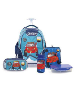 סט נייבי/טורקיז SchoolBag T Jeep