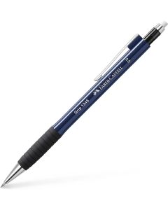 Faber Castell עפרון מכני - Grip 1345 עובי 0.5 מ"מ שם גוון: Blue Metal Lic