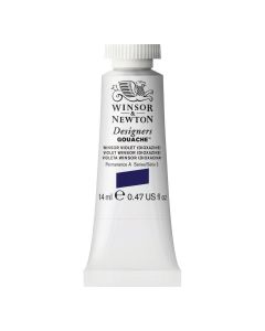 Winsor & Newton צבע גואש - Designers סריה 3 14 מ"ל מס גוון: W0733 שם גוון: Winsor VIOL(DIO)