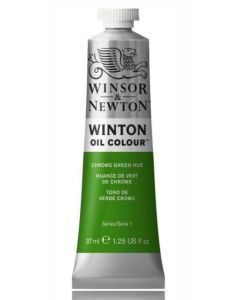 Winsor & Newton צבע שמן ווינטון 37 מ"ל Chrome Green Hue גוון:0145