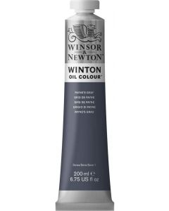 Winsor & Newton צבע שמן - Winton 200 מ"ל שם גוון: Paynes Gray מס גוון: W0465 (32)