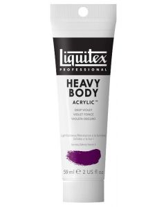 Liquitex צבע אקריליק - Heavy body סריה S?rie 3 59 מ"ל שם גוון: Deep Violet מס גוון: X0115