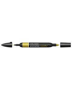 Winsor & Newton טוש מרקר פנטון - Promarker שם גוון: METALLIC  GOLD