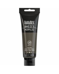Liquitex צבע אקריליק 118 מ"ל Basics גוון:Raw Umber