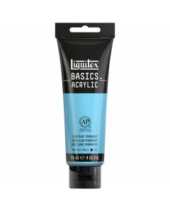 Liquitex צבע אקריליק 118 מ"ל Basics גוון:Light Blue Permanent מספר גוון :X0770