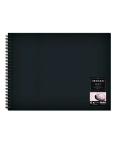 Fabriano בלוק לרישום - SKETCH BOOK 110 גרם A3 ספירלה לרוחב, 80 דפים