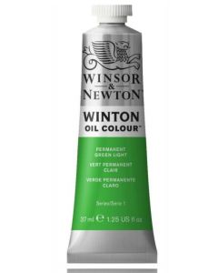 Winsor & Newton צבע שמן ווינטון 37 מ"ל Permanent Green Light מספר גוון:W0483