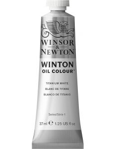 Winsor & Newton צבע שמן ווינטון 37 מ"ל Titanium White מספר גוון:W0644